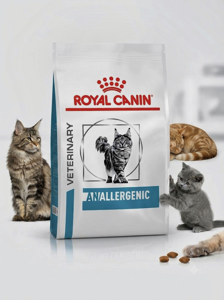 غذای خشک گربه رویال کنین مدل Anallergenic (آنالرژنیک) وزن ۲ کیلوگرم | Royal Canin Veterinary