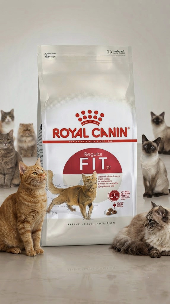 غذای خشک گربه رویال کنین مدل Fit 32 (فیت ۳۲) وزن ۲ کیلوگرم | Royal Canin