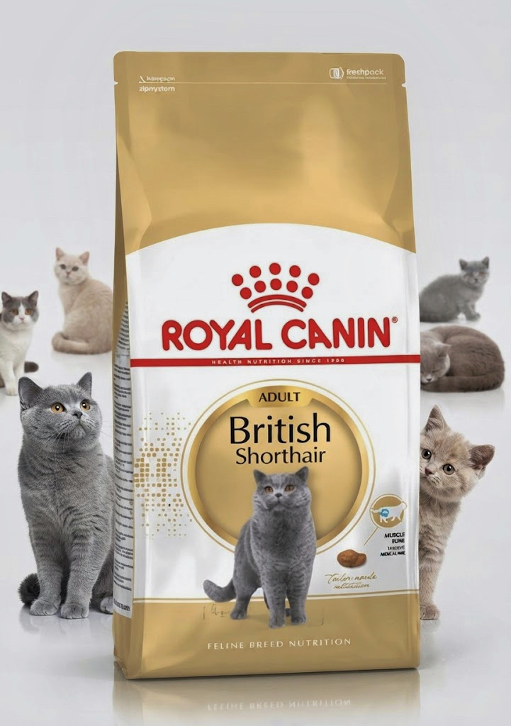 غذای خشک گربه رویال کنین مدل British Shorthair Adult (بریتیش شورت هیر ادالت) وزن ۱۰ کیلوگرم | بسته‌بندی اقتصادی | Royal Canin