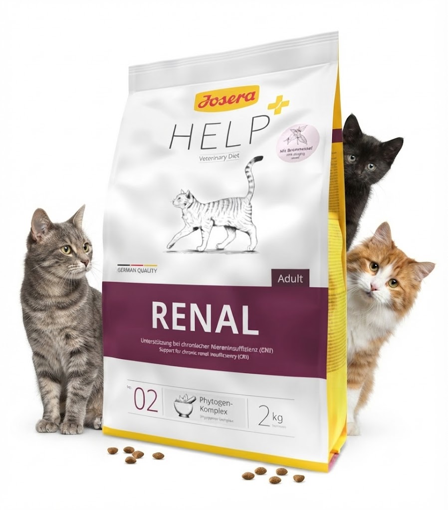 غذای خشک گربه جوسرا Help Renal مخصوص حمایت از عملکرد کلیه وزن ۱۰ کیلوگرم | Josera ساخت آلمان