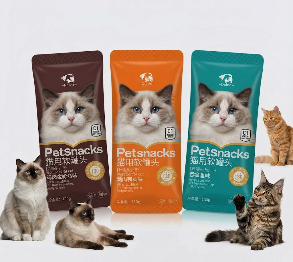 بستنی گربه پین Petsnacks وزن ۵۰ گرم | طعم‌های متنوع