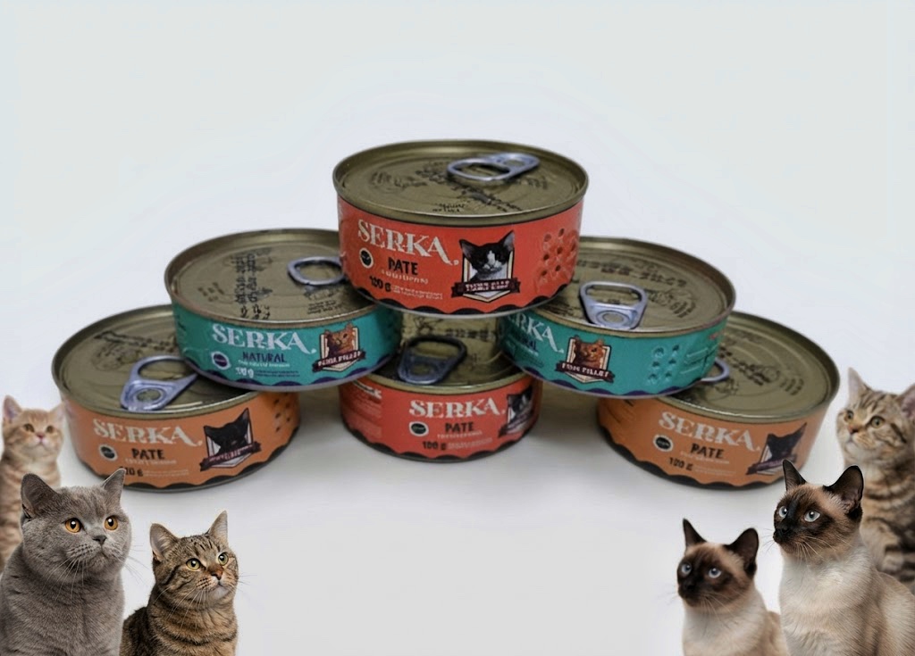 کنسرو گربه سپکا نچرال فیلت (۴ طعم) | Sepka Natural Fillet Wet Cat Food