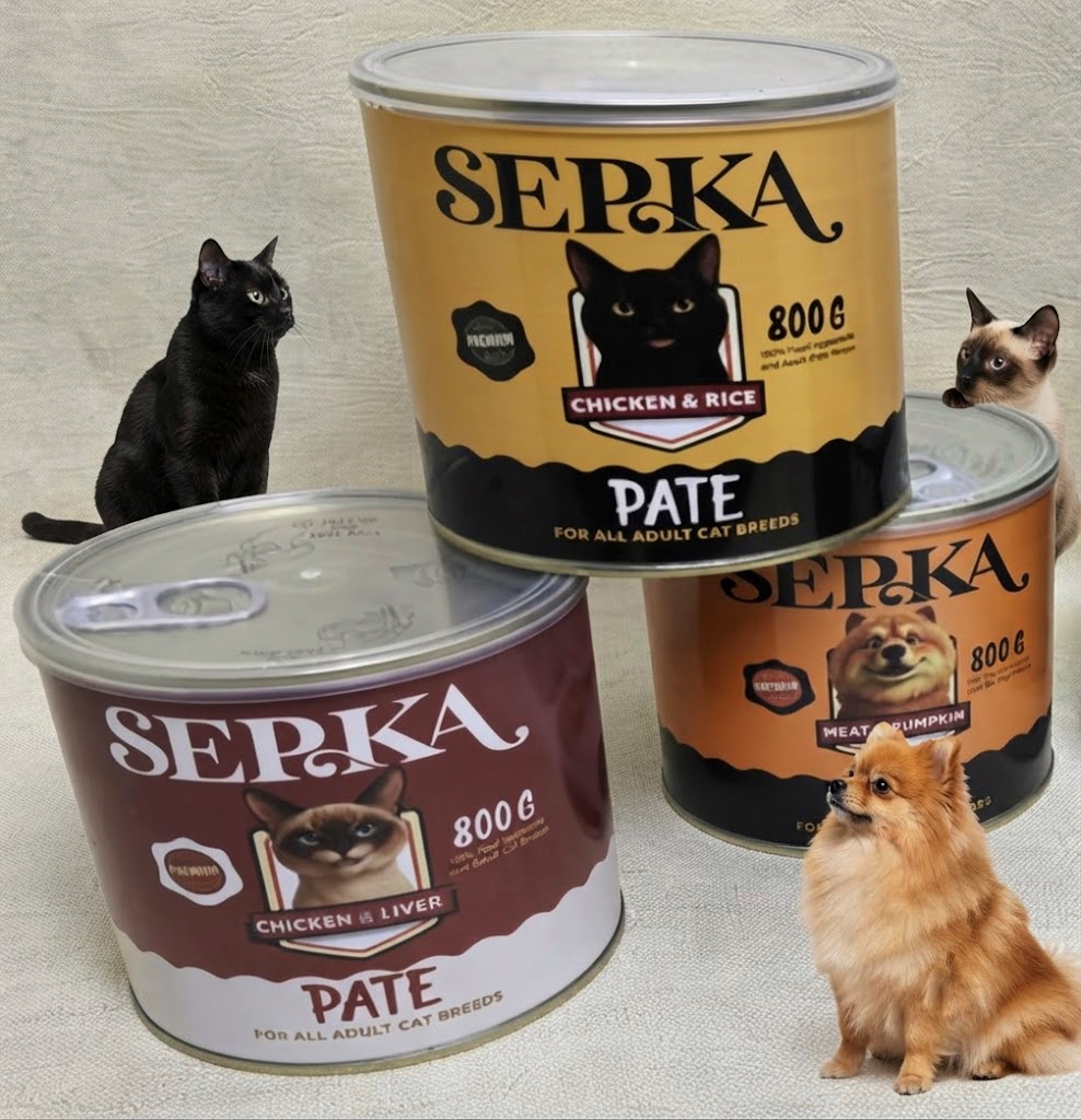 کنسرو سگ سپکا ۸۰۰ گرمی (۵ طعم) | Sepka Wet Dog Food