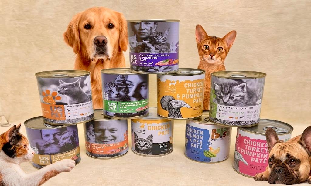 کنسرو US PET ۴۳۰ گرمی سگ و گربه (مدل Adult و Puppy) | US PET Wet Food