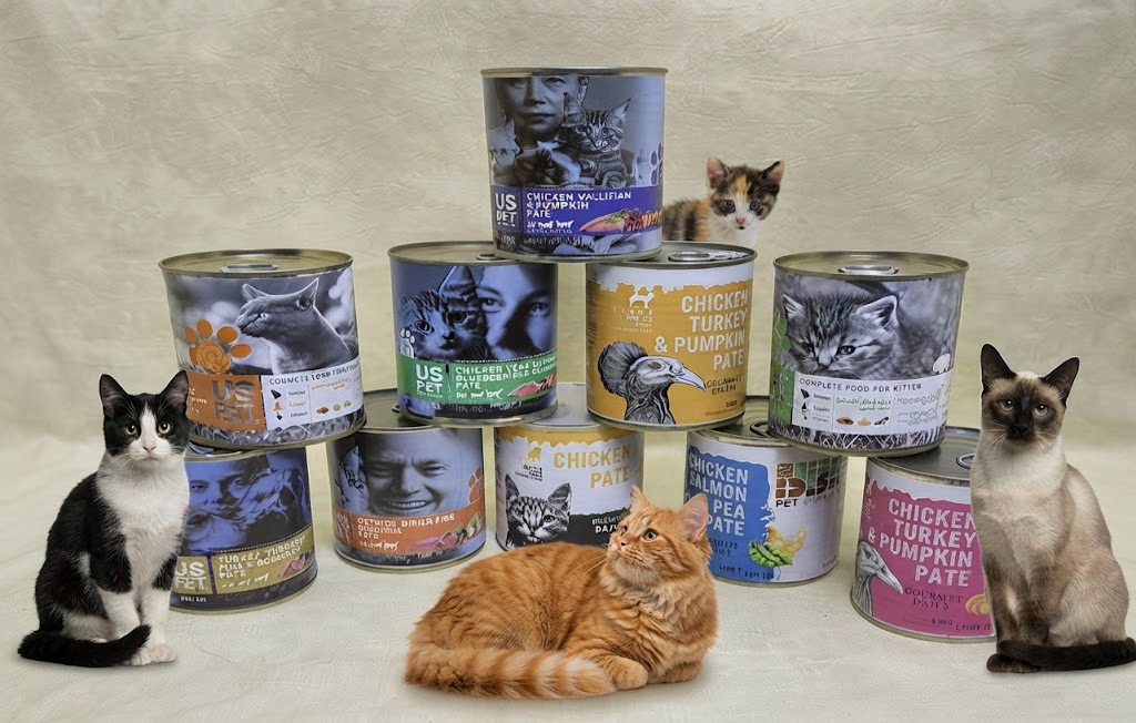 کنسرو US PET Premium DPS ۴۳۰ گرمی سگ و گربه | ساخت ایران