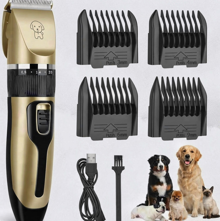 ماشین اصلاح بیسیم قابل شارژ سگ و گربه | Cordless Rechargeable Pet Clipper