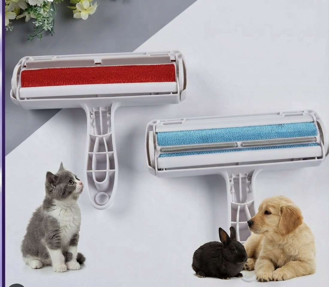 پرزگیر مخزن‌دار ساده | Simple Pet Hair Remover with Dust Container
