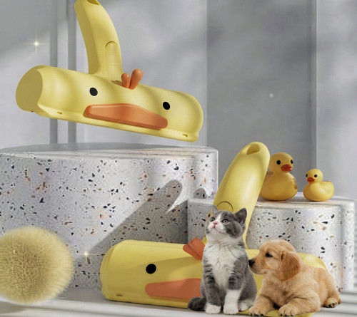 پرزگیر مخزندار مدل جوجه | Chick Design Pet Hair Remover with Dust Container