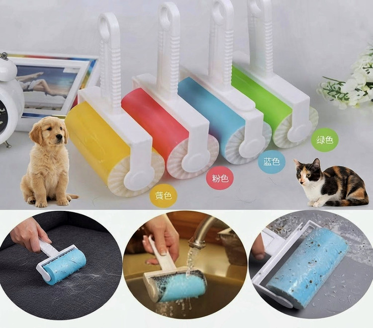 پرزگیر ژلهای دائمی قابل شستشو سگ و گربه | Washable Reusable Gel Pet Hair Remover
