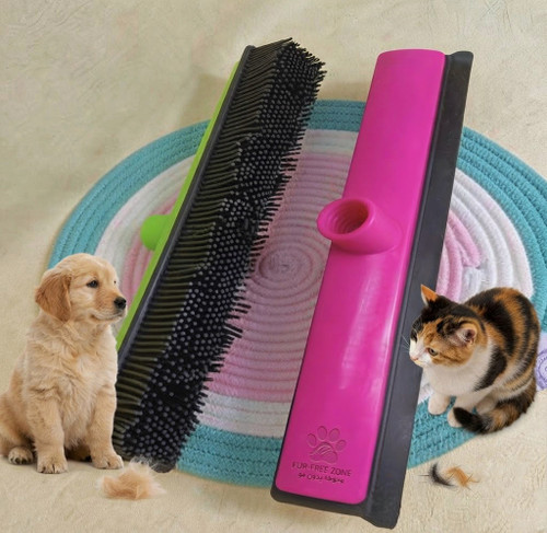 پرزگیر طی سیلیکونی دو طرفه سگ و گربه | Double-Sided Silicone Pet Hair Remover Mop