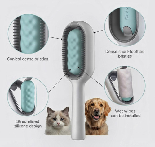 برس و پرزگیر آپولو سگ و گربه | Apollo Pet Hair Brush & Lint Remover