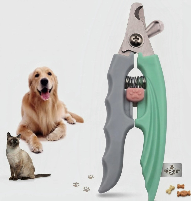 ناخنگیر انبری دسته رنگی سایز کوچک سگ و گربه | Small Color Handle Pet Nail Clipper