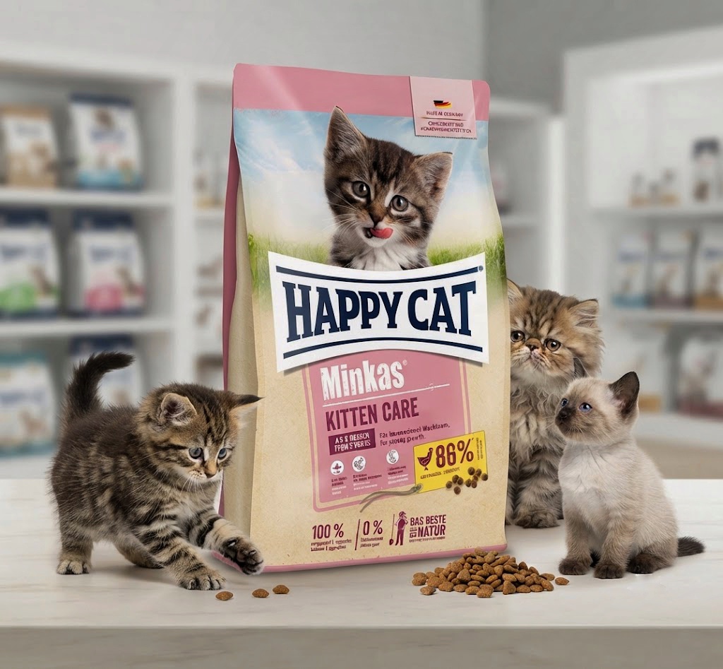 غذای خشک گربه هپی کت مدل Kitten وزن ۱۰ کیلوگرم | Happy Cat Kitten Dry Cat Food 10kg ساخت آلمان