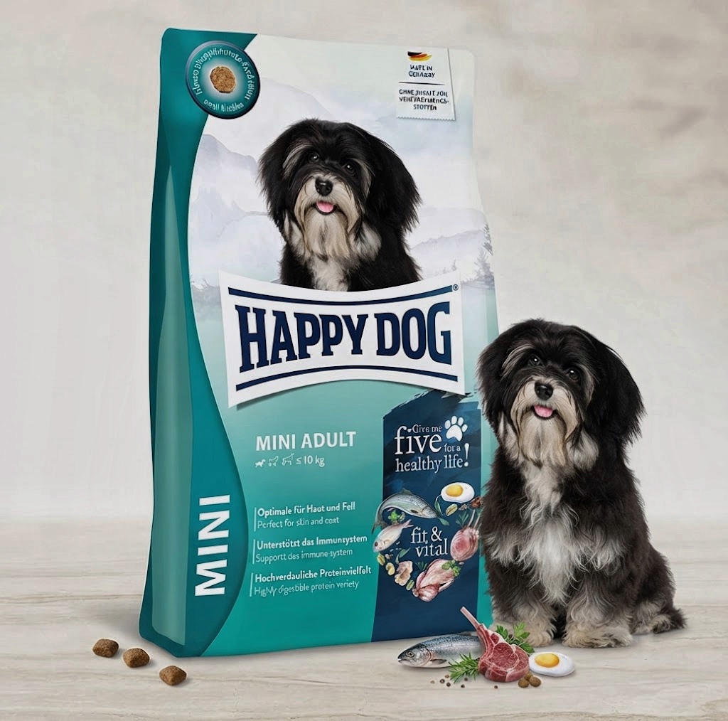 غذای خشک سگ هپی داگ مدل Mini Adult وزن ۱۰ کیلوگرم | Happy Dog Mini Adult Dry Dog Food 10kg ساخت آلمان