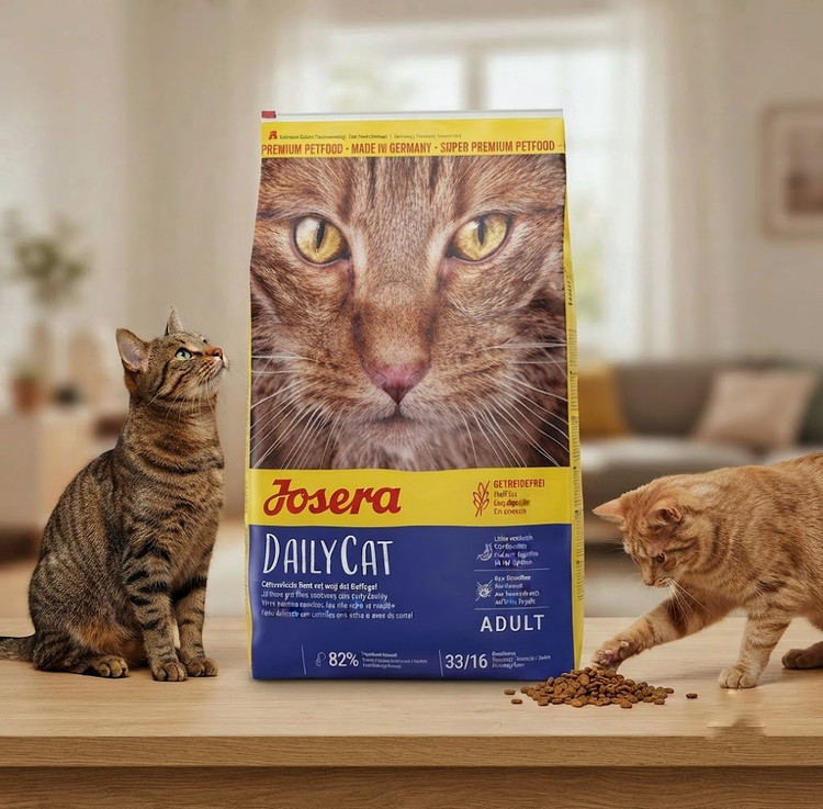 غذای خشک گربه جوسرا DailyCat بدون غلات وزن ۱۰ کیلوگرم | Josera DailyCat Grain Free Adult Dry Cat Food 10kg ساخت آلمان