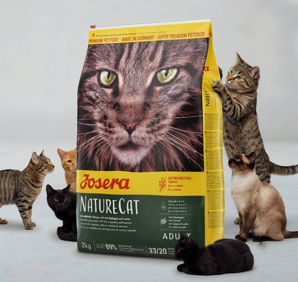 غذای خشک گربه جوسرا سوپر پریمیوم مدل NatureCat بدون غلات وزن ۲ کیلوگرم | Josera NatureCat Adult Dry Cat Food 2kg ساخت آلمان