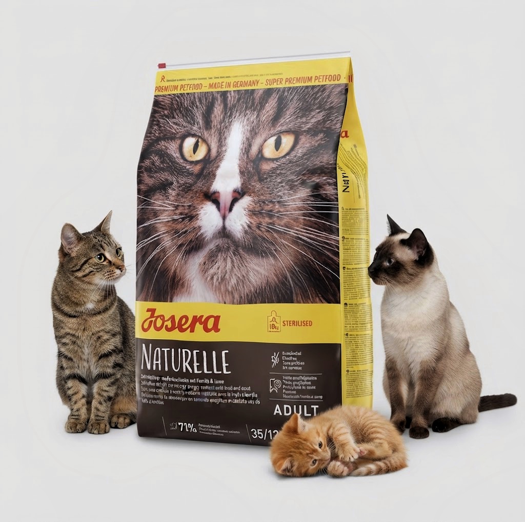 غذای خشک گربه جوسرا سوپر پریمیوم مدل Indoor Naturelle بدون غلات وزن ۱۰ کیلوگرم | Josera Indoor Naturelle Adult Cat Food 10kg ساخت آلمان