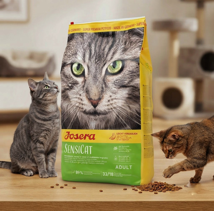 غذای خشک گربه جوسرا سوپر پریمیوم مدل SensiCat وزن ۱۰ کیلوگرم | Josera SensiCat Adult Cat Food 10kg ساخت آلمان
