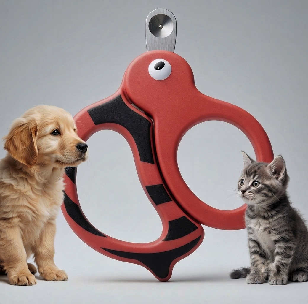 ناخن گیر حفره دار مدل زبرا سگ و گربه | Zebra Pet Nail Clipper